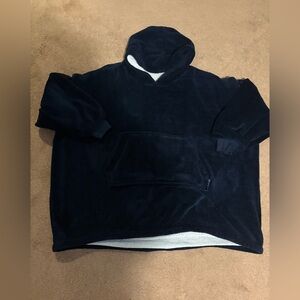 3 for $20 Huggle navy blue fuzzy hoodie